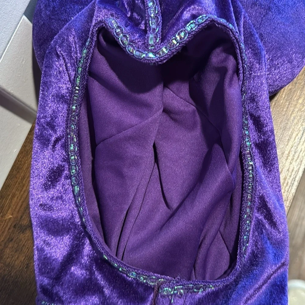 Disney Maleficent Horn Costume Head Piece Kids 9/10 Purple